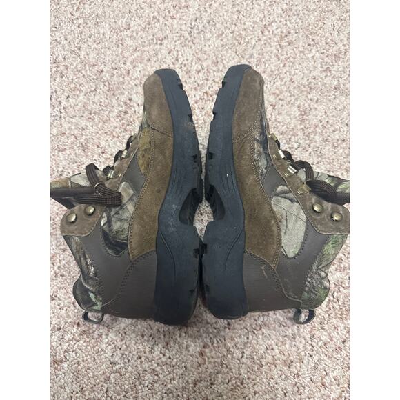RealTree Camouflage Hiking Boots Men’s Sz 7.5 Brown Hunting Trail Boots main image 4